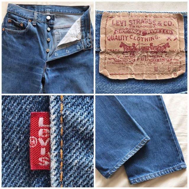 Levi's(リーバイス)の®︎様専用　90's ヴィンテージ リーバイス501 ハイウエスト w29 レディースのパンツ(デニム/ジーンズ)の商品写真