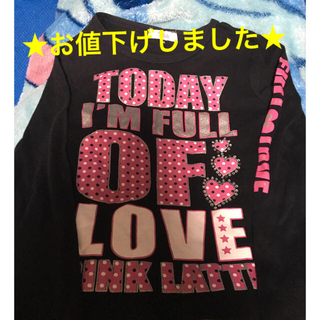 ピンクラテ(PINK-latte)の長袖Tシャツ 150cm  ☆PINK latte☆ (Tシャツ/カットソー)