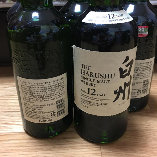 白州12年 5本セット 700ml 未開封 白州12年 5本セット 700ml 未開封