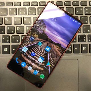 【SIMフリー】Elephone S8 レッド(スマートフォン本体)