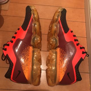 ナイキ(NIKE)の【最安値】NIKE Air vapormax circut orange(スニーカー)