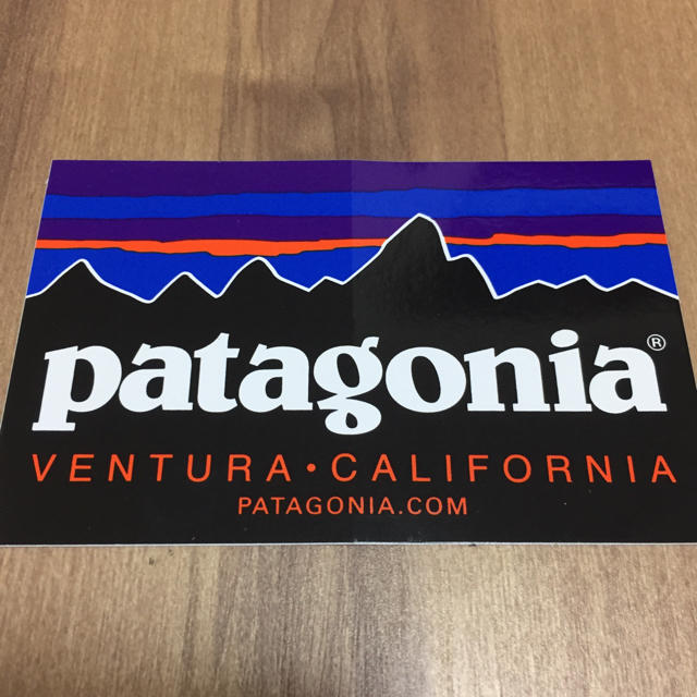 patagonia(パタゴニア)の♢パタゴニア patagonia ステッカー 定番 2枚 スポーツ/アウトドアのアウトドア(登山用品)の商品写真