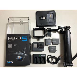 ゴープロ(GoPro)のGoProHERO5本体+社外付属品セット(コンパクトデジタルカメラ)