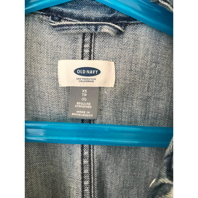 Old Navy(オールドネイビー)のold navy 古着風Gジャン 110サイズ キッズ/ベビー/マタニティのキッズ服男の子用(90cm~)(ジャケット/上着)の商品写真