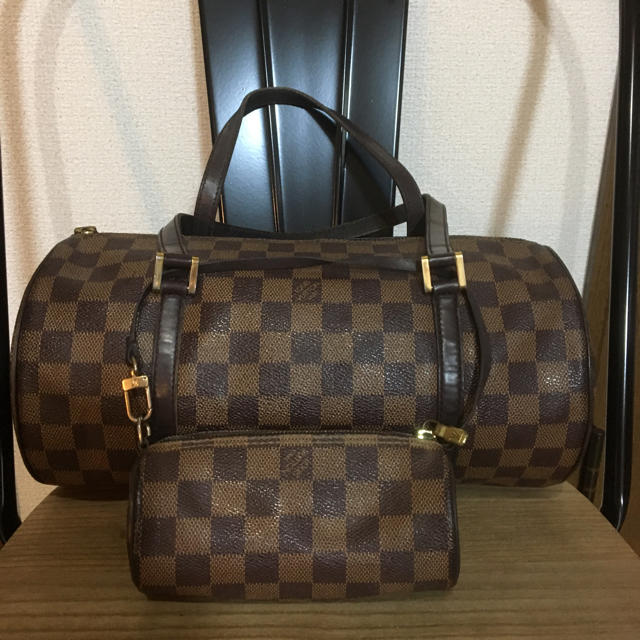 LOUIS VUITTON(ルイヴィトン)のルイヴィトン  ダミエ パピヨン 期間限定値下げ☆ レディースのバッグ(ハンドバッグ)の商品写真