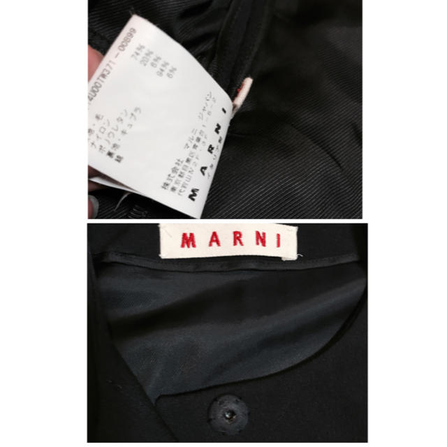 Marni(マルニ)のマルニMARNI ノーカラーフレアコート  レディースのジャケット/アウター(スプリングコート)の商品写真