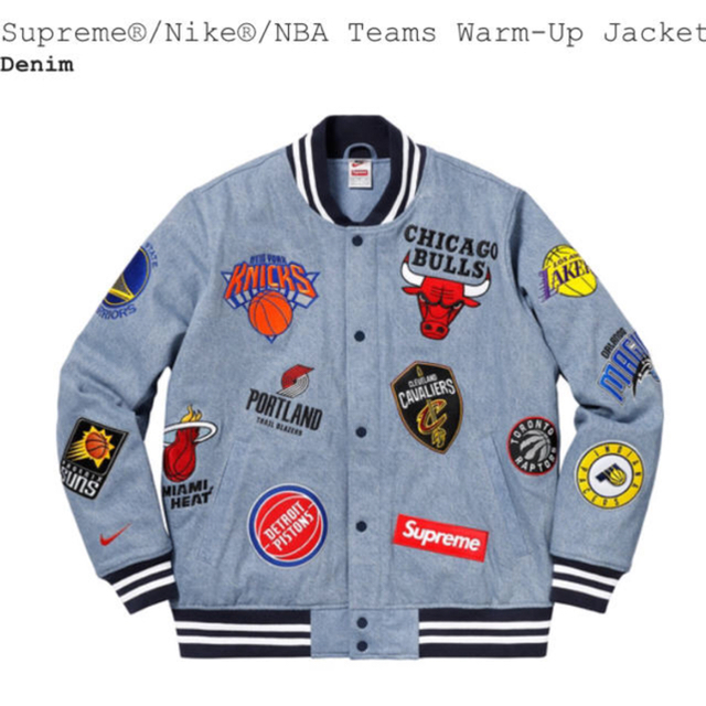 超美品 Supreme - supreme NBA Teams Jackets Gジャン/デニム