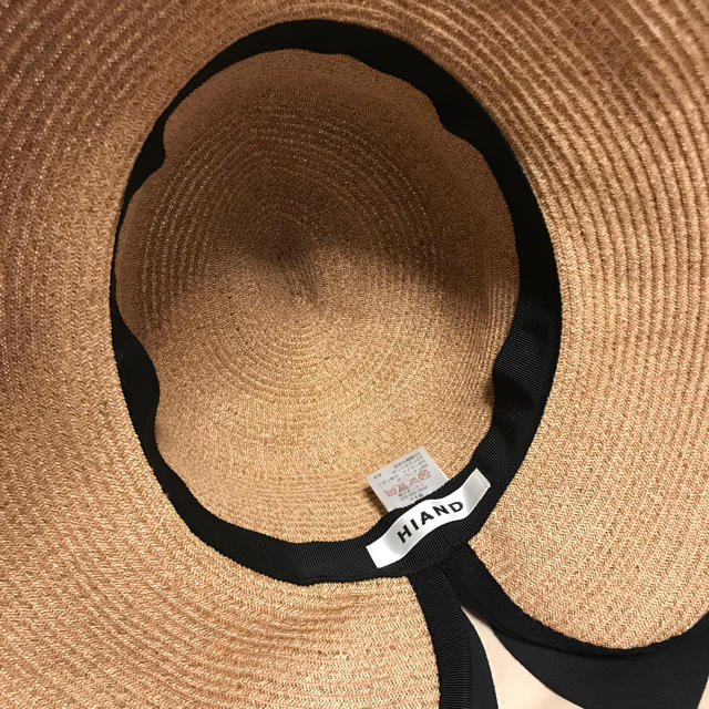 麦わら帽子 HIAND レディースの帽子(麦わら帽子/ストローハット)の商品写真