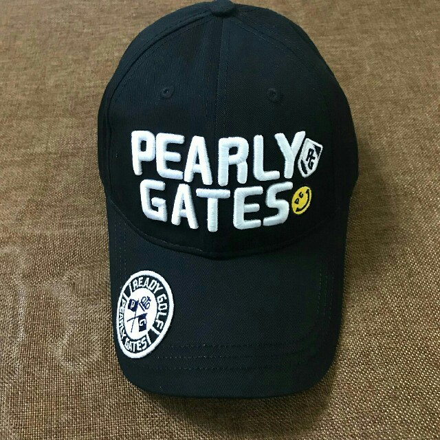 PEARLY GATES - PEARLY GATES キャップ ブラック 男女兼用の通販 by 心 ...