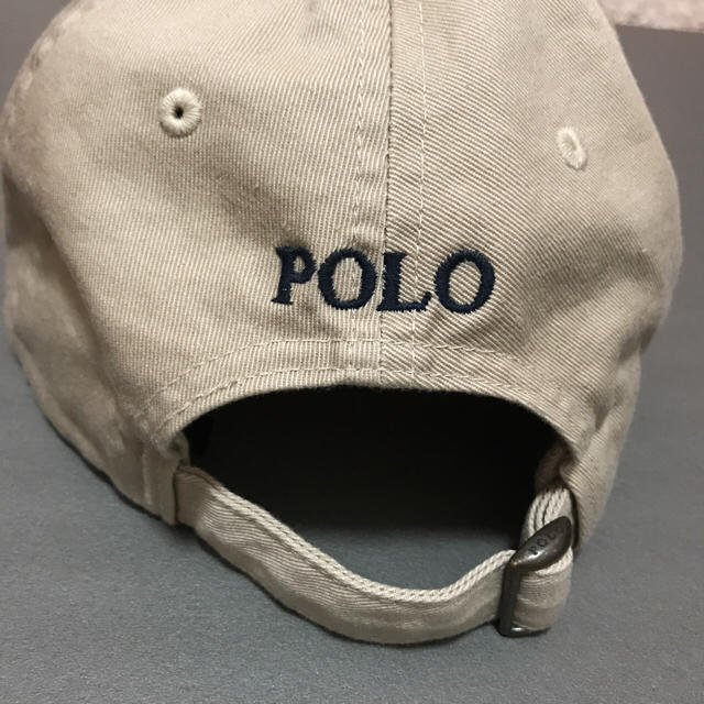 POLO RALPH LAUREN(ポロラルフローレン)の【POLO RALPH LAUREN】キャップ ベージュ レディースの帽子(キャップ)の商品写真