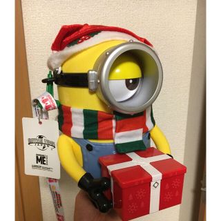 ミニオン(ミニオン)のUSJ ミニオン ポップコーンケース クリスマス(キャラクターグッズ)