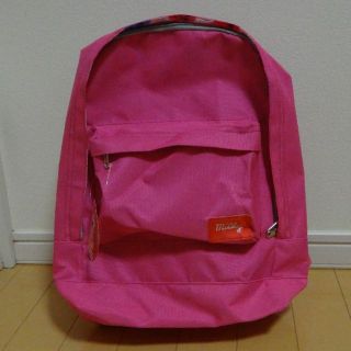 どこでもミルキーリュックサック　ペコちゃん　ミルキー　リュック　ピンク(リュック/バックパック)