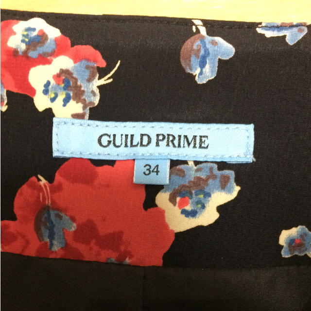 GUILD PRIME(ギルドプライム)のGUILD PRIME 花柄スカパン レディースのパンツ(キュロット)の商品写真