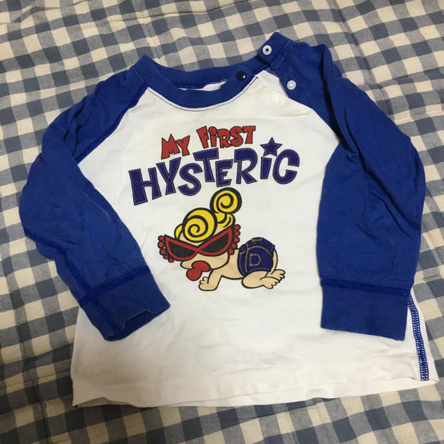 HYSTERIC MINI(ヒステリックミニ)のヒステリックトップス８０ キッズ/ベビー/マタニティのベビー服(~85cm)(Ｔシャツ)の商品写真