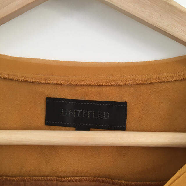 UNTITLED(アンタイトル)のリンリンさん専用⭐︎UNTITLED レーストップス レディースのトップス(カットソー(長袖/七分))の商品写真