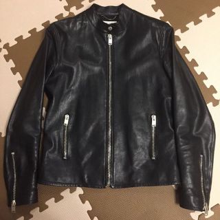 サンローラン(Saint Laurent)のysl様専用 SAINT LAURENT PARIS レザー シングルライダース(ライダースジャケット)