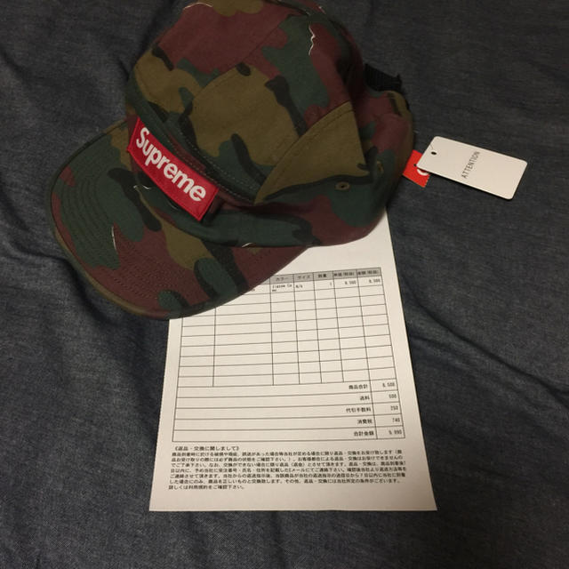 supreme  18ss camp capメンズ