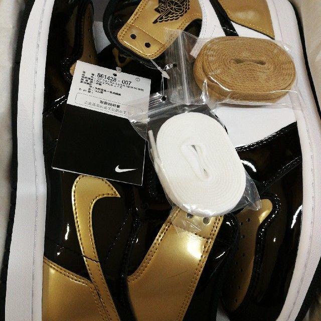 NIKE(ナイキ)のAIR JORDAN 1 RETRO HIGH OG NRG GOLD TOE メンズの靴/シューズ(スニーカー)の商品写真