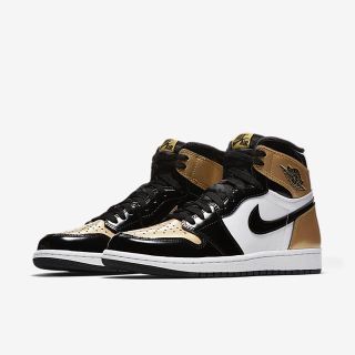 ナイキ(NIKE)のAIR JORDAN 1 RETRO HIGH OG NRG GOLD TOE(スニーカー)