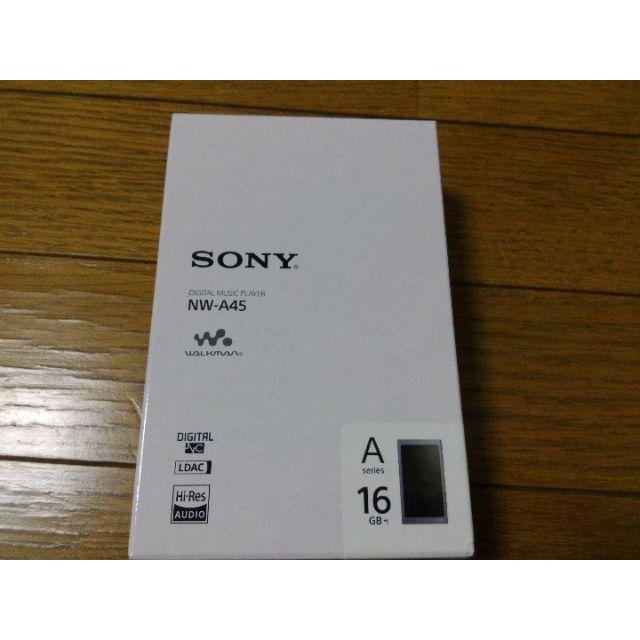 新品未開封 SONY Walkman NW-A45 ムーンリッドブルー