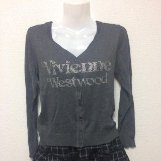 ヴィヴィアンウエストウッド(Vivienne Westwood)のヴィヴィアンウエストウッド 薄手カーディガン(カーディガン)