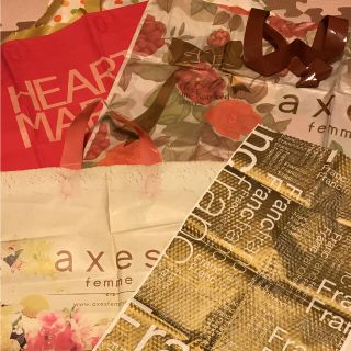 アクシーズファム(axes femme)のブランド袋×4枚 axes等…(ショップ袋)