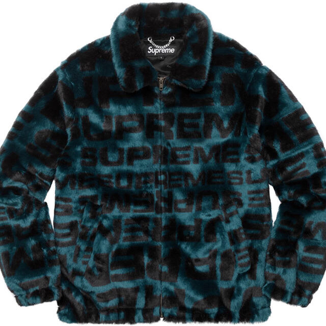 Supreme(シュプリーム)のSupreme Faux Fur Repeater Bomber Jacket レディースのジャケット/アウター(毛皮/ファーコート)の商品写真