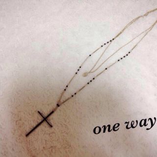 ワンウェイ(one*way)のone way ネックレス(ネックレス)