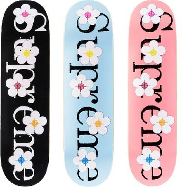 Supreme(シュプリーム)の4枚セット Supreme17SS - Flowers Skateboard メンズのメンズ その他(その他)の商品写真