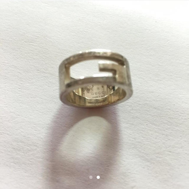 Gucci(グッチ)のGUCCI正規品Gリング7 レディースのアクセサリー(リング(指輪))の商品写真