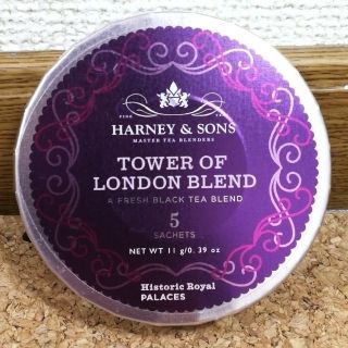 【未開封】紅茶ミニ缶(5袋)　HARNEY&SONS　タワー・オブ・ロンドン
(茶)