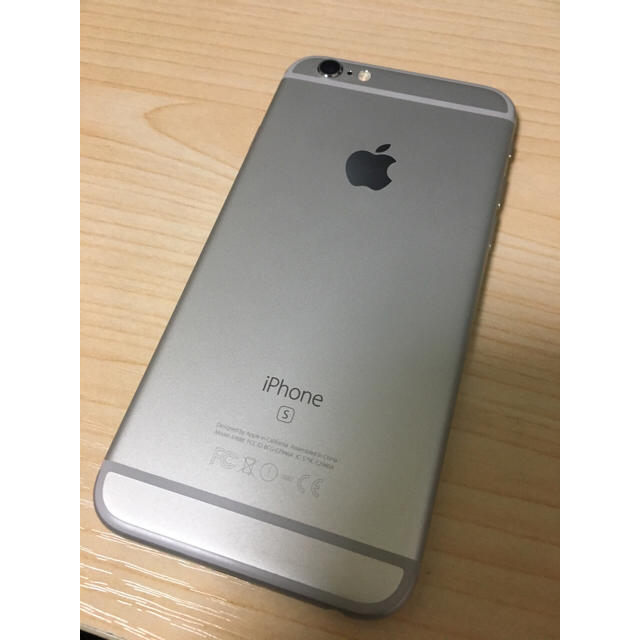 SIMフリー iPhone6s 16GB Silver 傷なし！ スマホ/家電/カメラのスマートフォン/携帯電話(スマートフォン本体)の商品写真