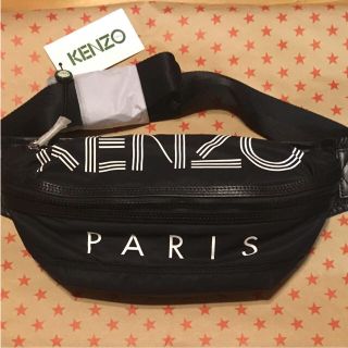 ケンゾー(KENZO)のkkk様専用   新品KENZOボディバッグ ブラック(ボディバッグ/ウエストポーチ)