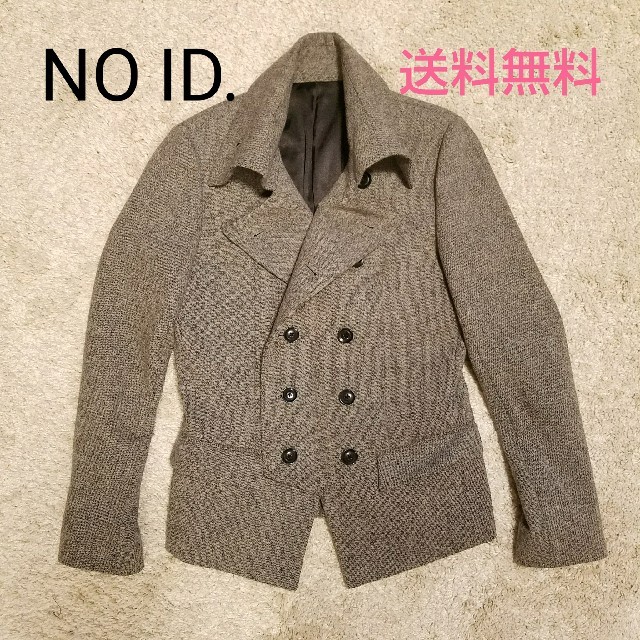 NO ID. - 【NO ID値下げしました！】ツイードナポレオンカラー ダブルジャケット