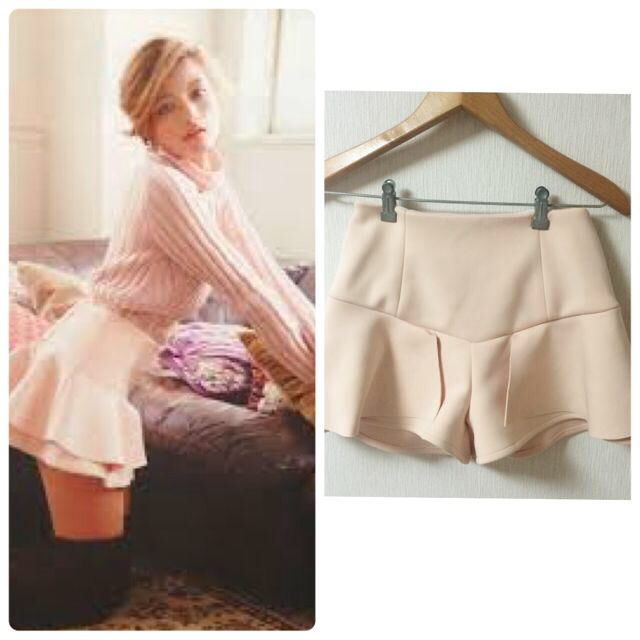 Lily Brown(リリーブラウン)のリリーブラウン♡フリルキュロットパンツ レディースのスカート(ミニスカート)の商品写真