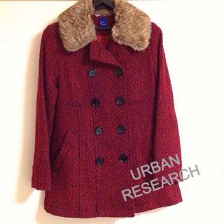 アーバンリサーチ(URBAN RESEARCH)のUR／ダブルコート(毛皮/ファーコート)