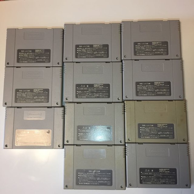スーパーファミコン(スーパーファミコン)のスーパーファミコンソフト11本セット売り エンタメ/ホビーのゲームソフト/ゲーム機本体(家庭用ゲームソフト)の商品写真