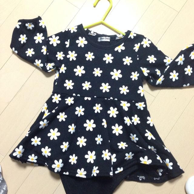 長袖ワンピース キッズ/ベビー/マタニティのキッズ服女の子用(90cm~)(その他)の商品写真