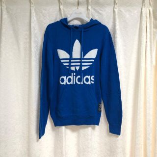 アディダス(adidas)の美品【adidas】ニット パーカー(パーカー)