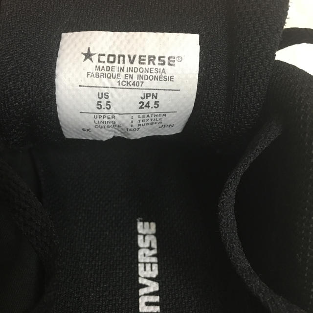 CONVERSE(コンバース)のconverse 24.5 レディースの靴/シューズ(スニーカー)の商品写真