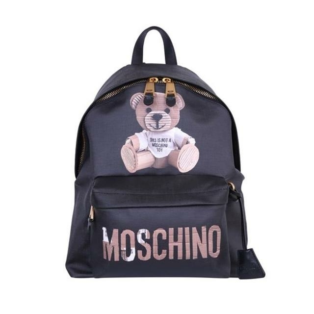 MOSCHINO モスキーノ テディベア バックパック リュック BLACK