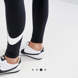 ナイキ(NIKE)の【 Ｓサイズ】新品タグ付き Nike  ロゴレギンス ナイキ ブラック(レギンス/スパッツ)