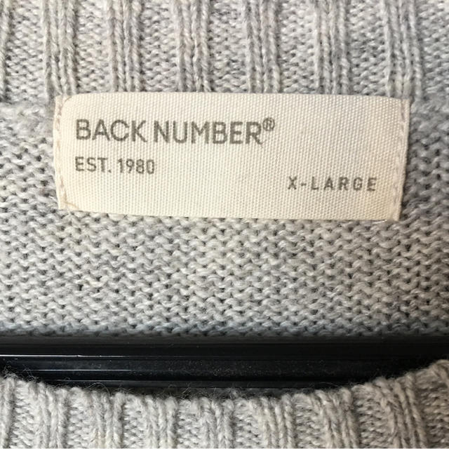 BACK NUMBER(バックナンバー)のニット メンズのトップス(ニット/セーター)の商品写真