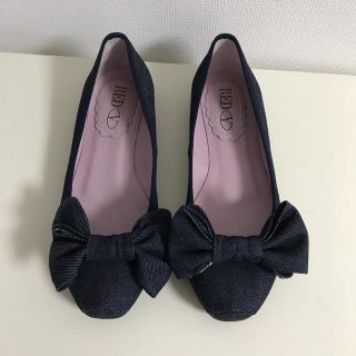 ヴァレンティノ(VALENTINO)の美品☆RED VALENTINO☆38☆バレエシューズ☆パンプス(バレエシューズ)