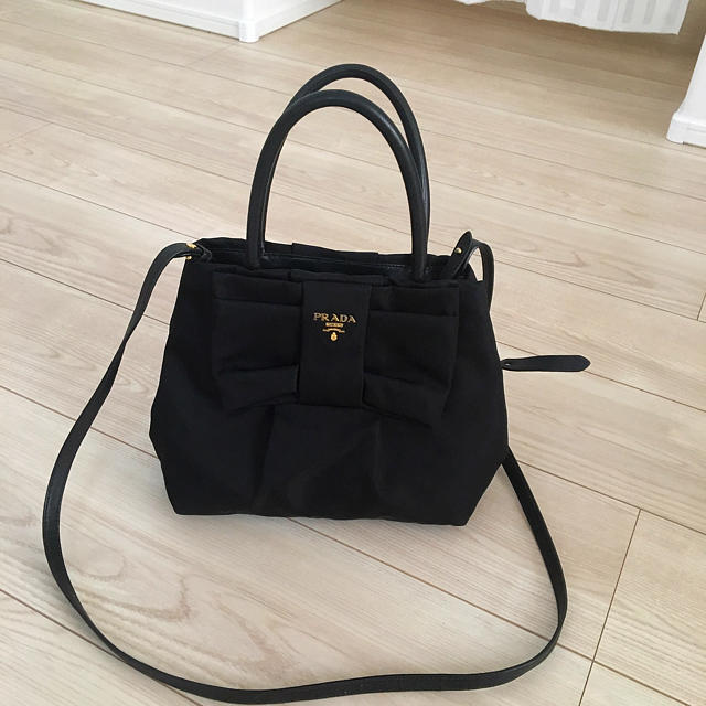 PRADA ミニリボン2WAYバッグ ショルダーバッグ PRADA ミニリボン2WAYバッグ ショルダーバッグ