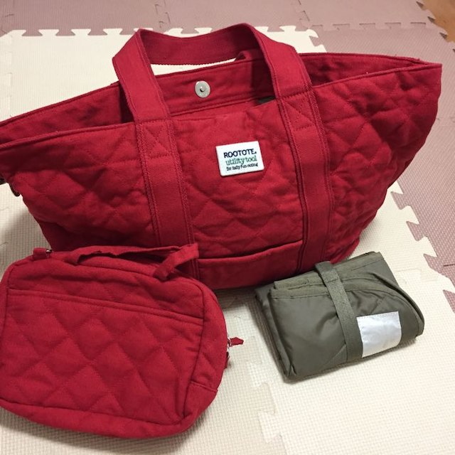 ROOTOTE(ルートート)のたま様専用  マミールー 🔸マザーズバック🔸ルートート キッズ/ベビー/マタニティのマタニティ(マザーズバッグ)の商品写真