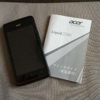 エイサー(Acer)の SIMフリースマホ本体のみです！(スマートフォン本体)