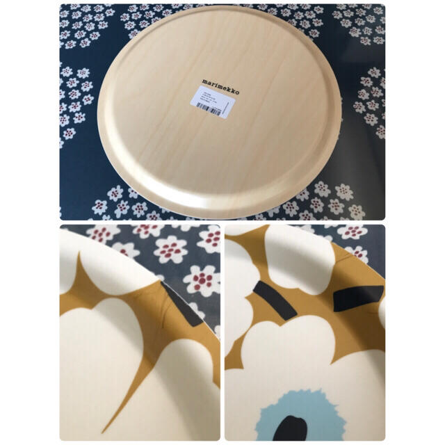 marimekko(マリメッコ)の週末限定価格！新品 マリメッコ ウニッコ トレー＆マグカップ＆プレートセット インテリア/住まい/日用品のキッチン/食器(食器)の商品写真