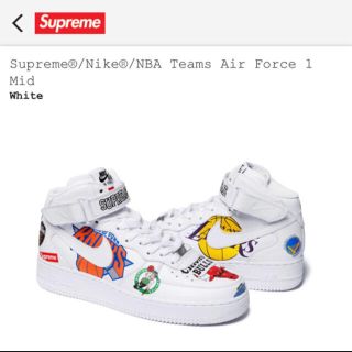 シュプリーム(Supreme)のsupreme NBA AirForce1(スニーカー)