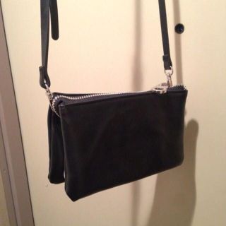 ザラ(ZARA)のZARA バイカラー薄マチポシェット(ショルダーバッグ)